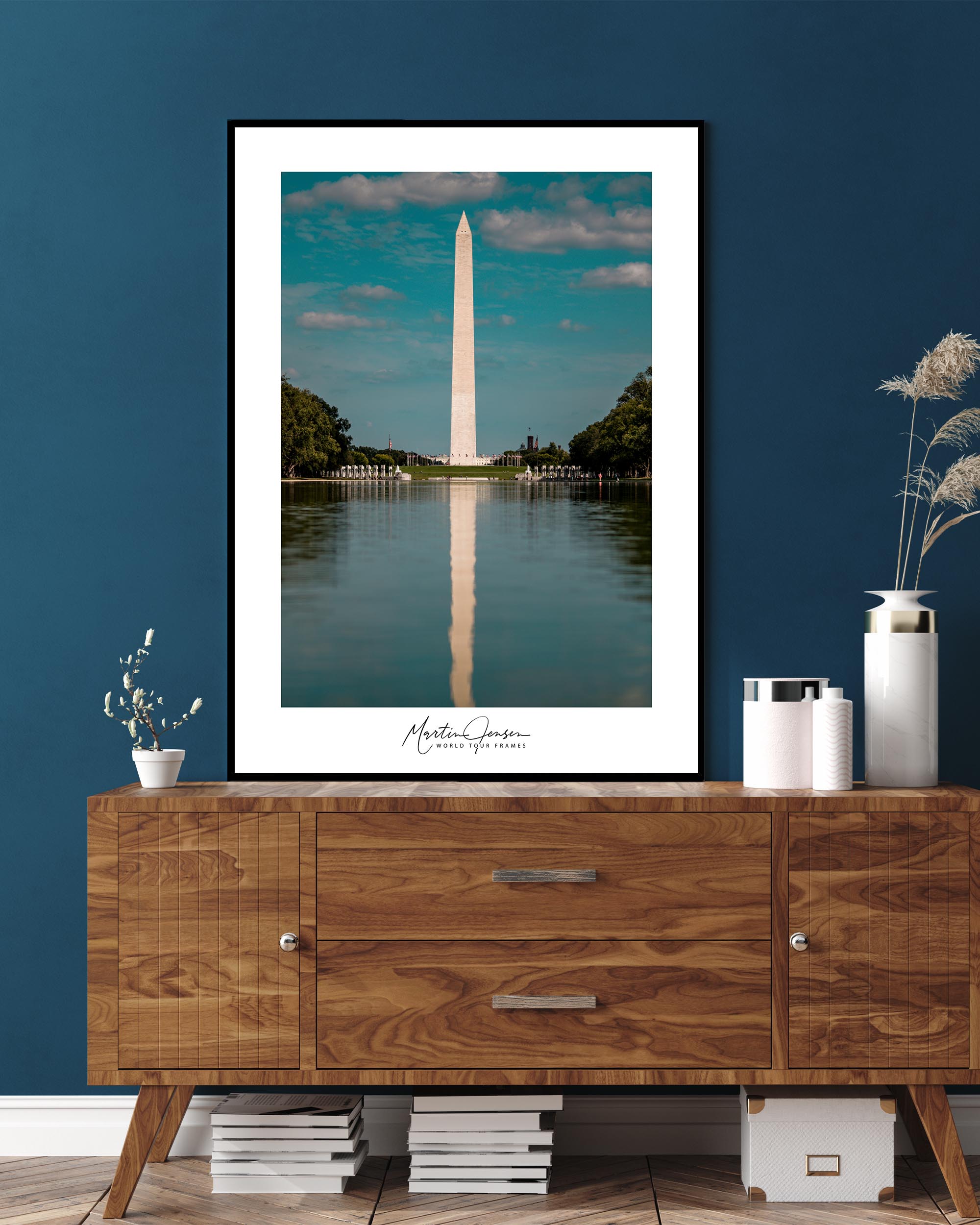 Martin Jensen världsturnéaffisch // Washington Monument