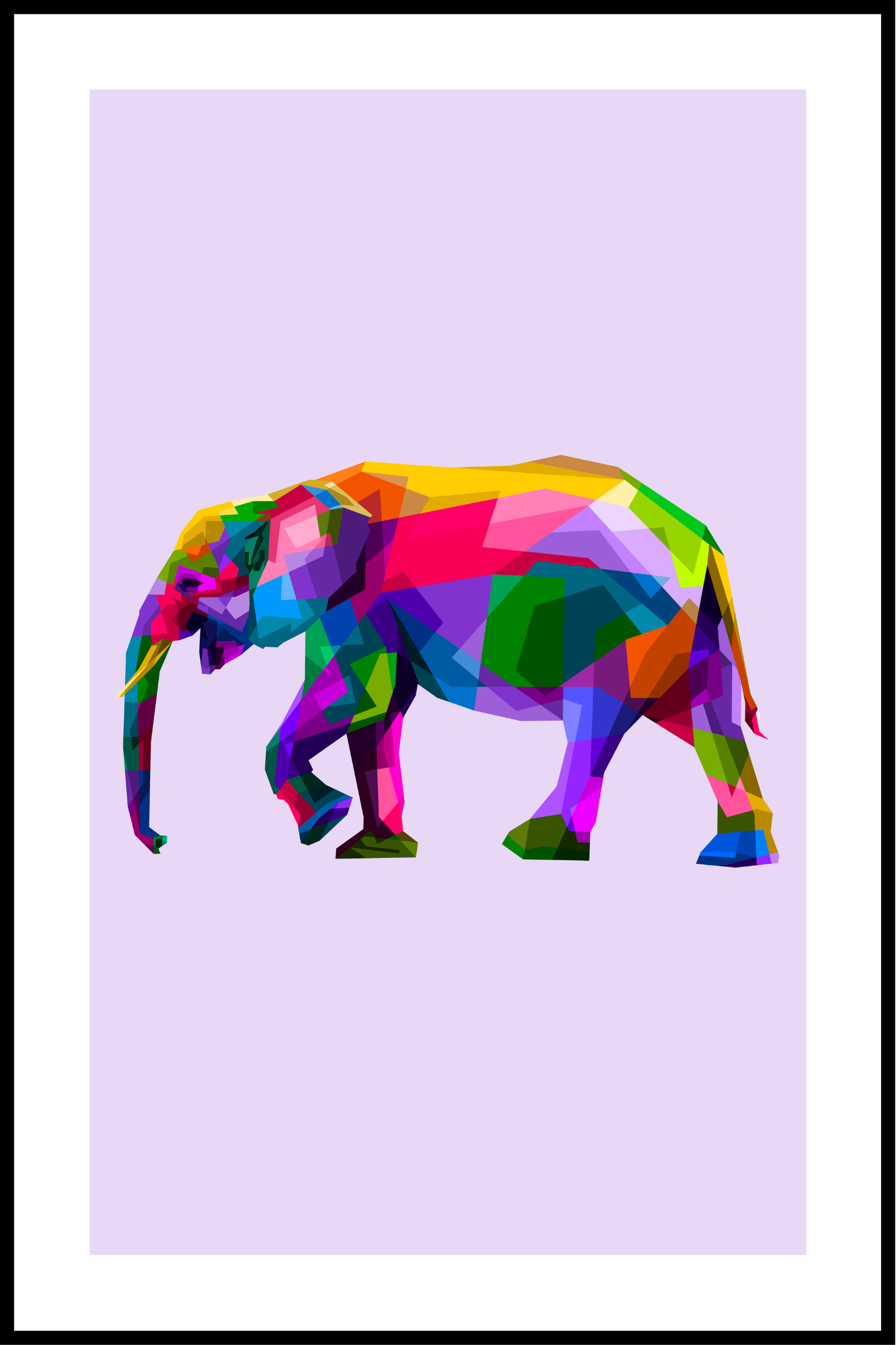 Elefant affisch