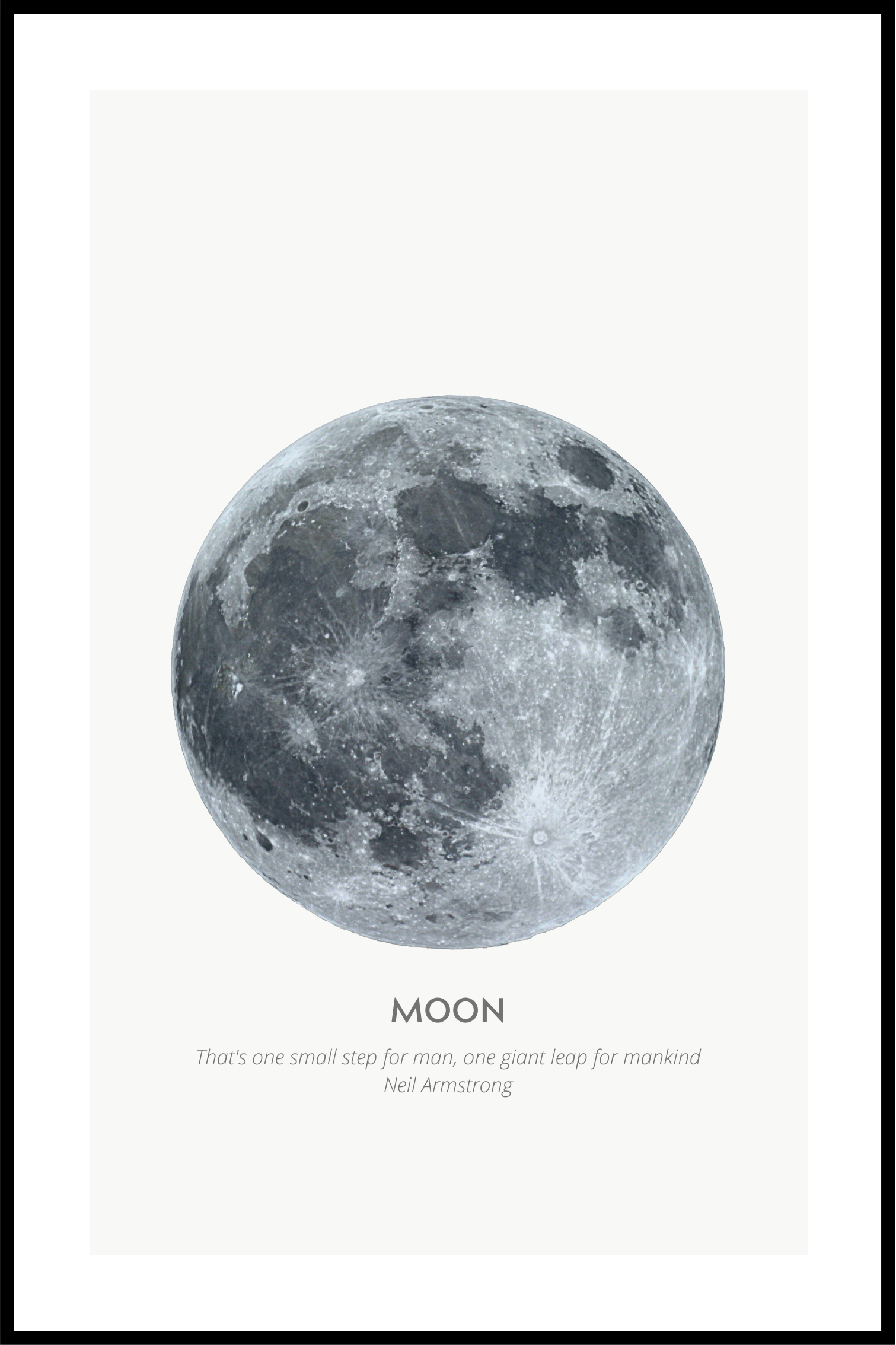 månen affisch
