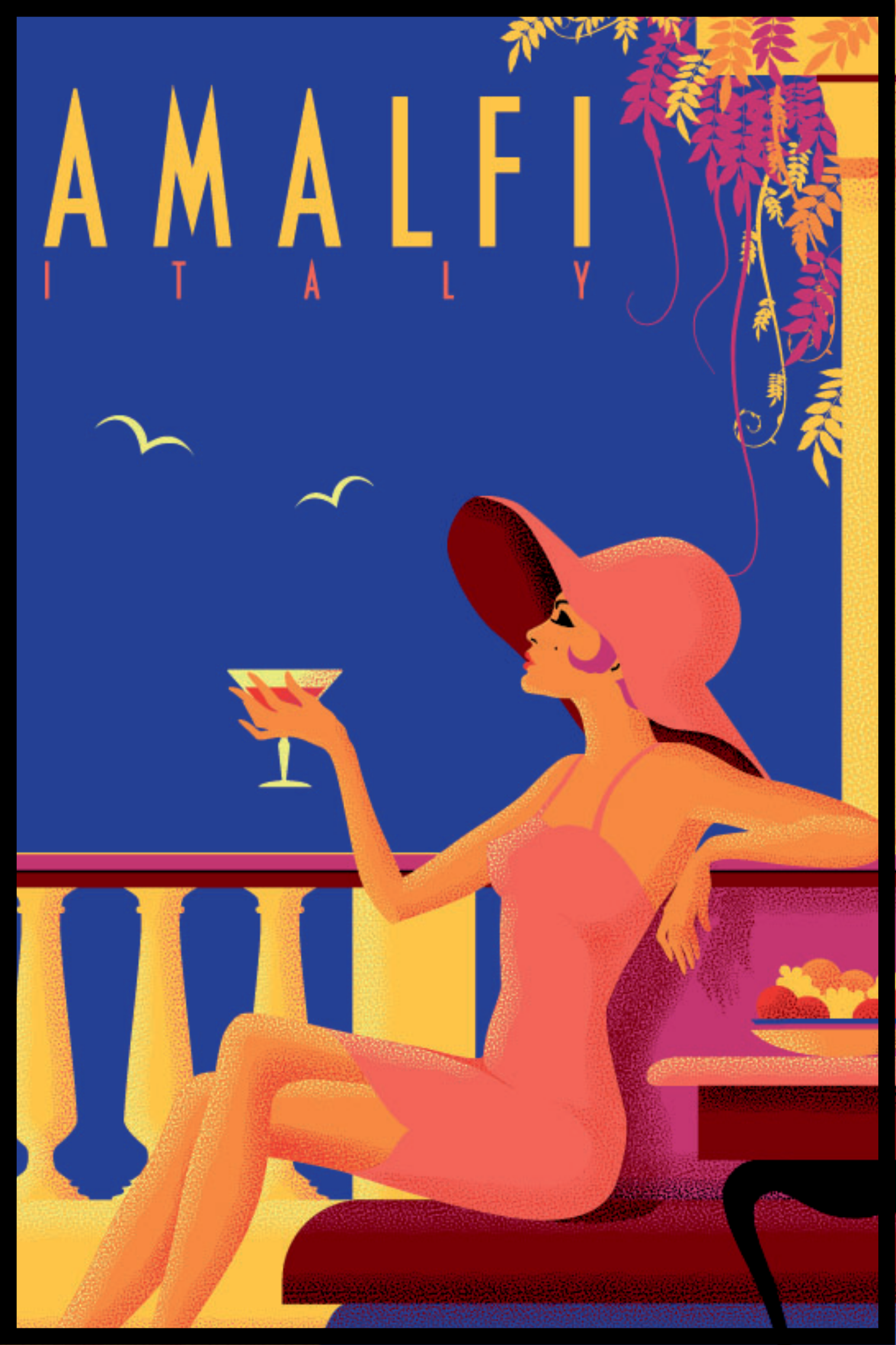 Amalfi affisch