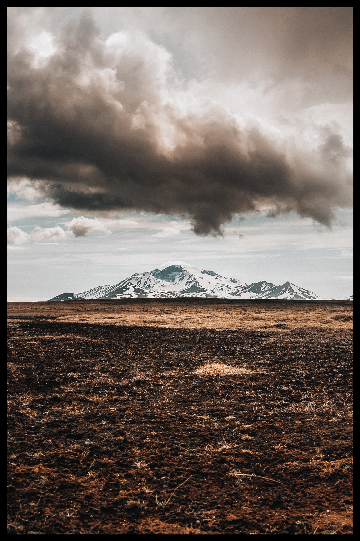 Berg på Island affisch