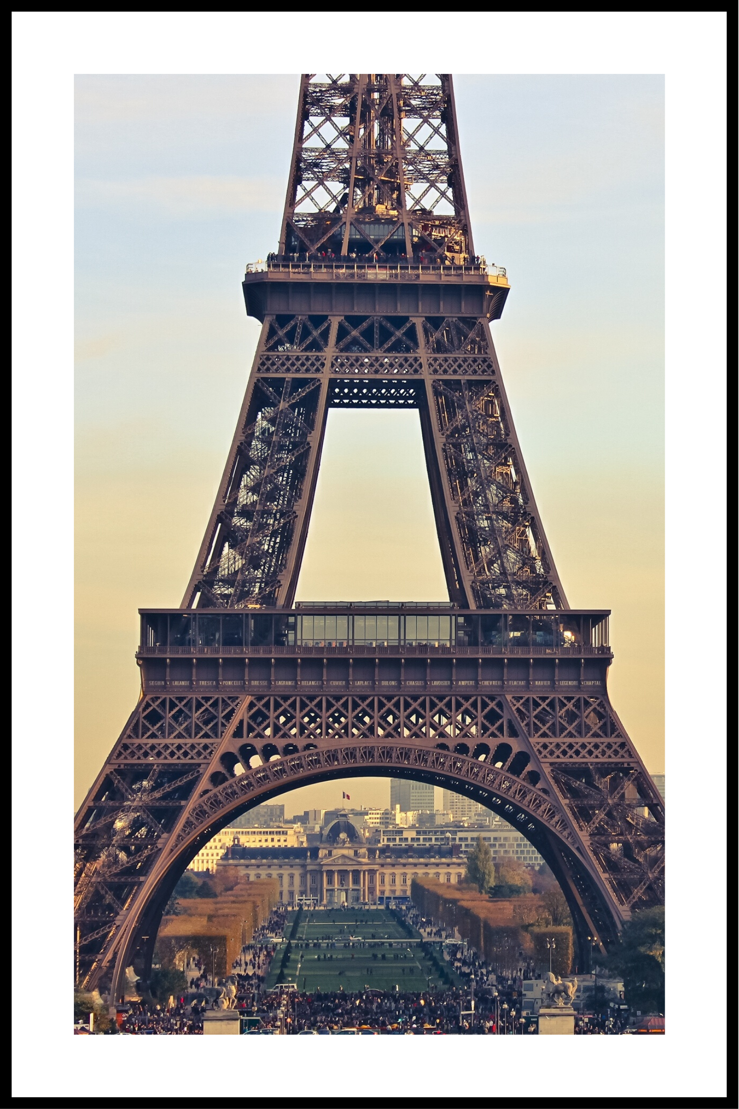 Eiffeltornet affisch