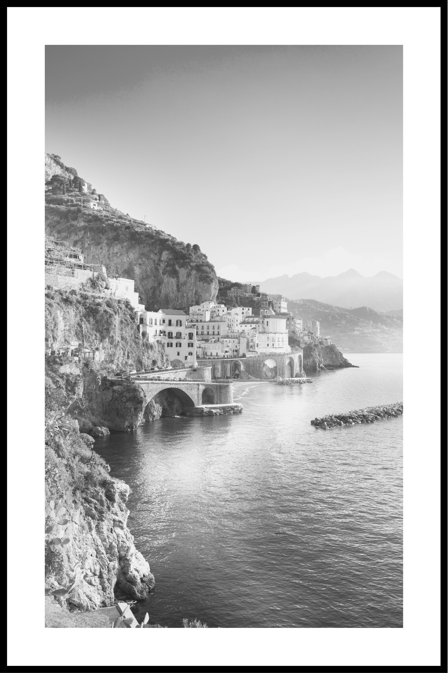 Italien - Amalfi affisch
