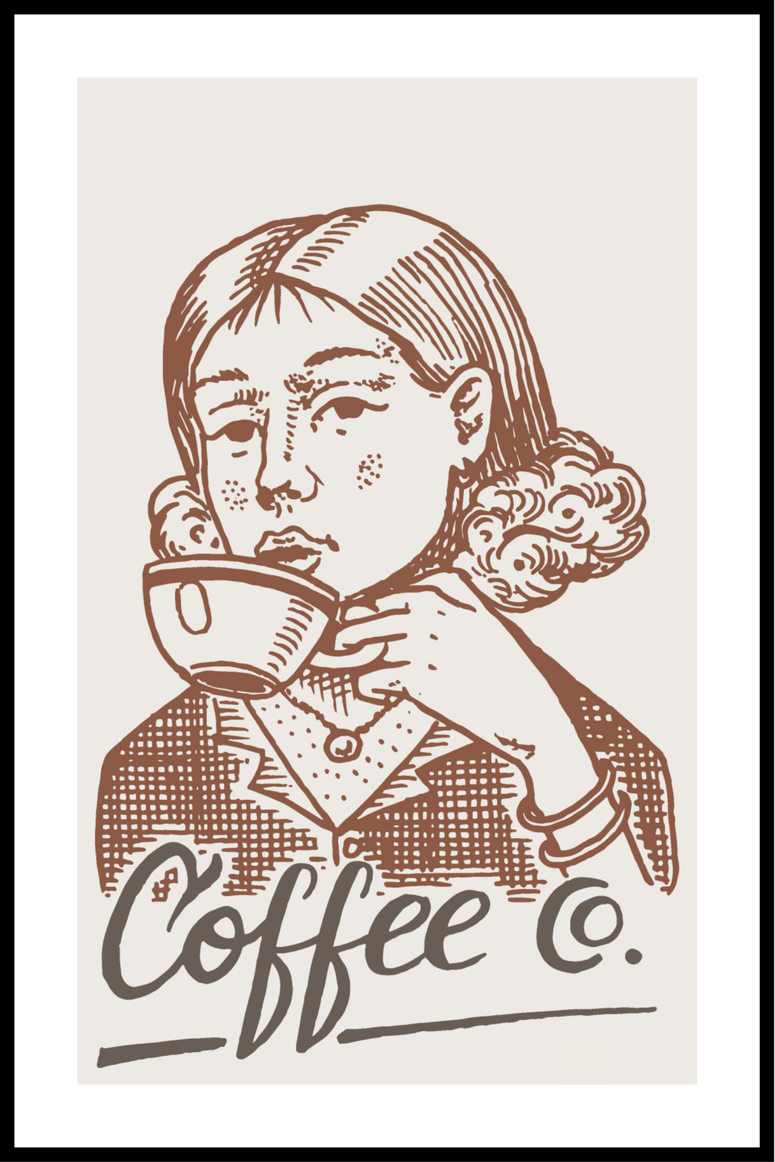 kaffe affisch 