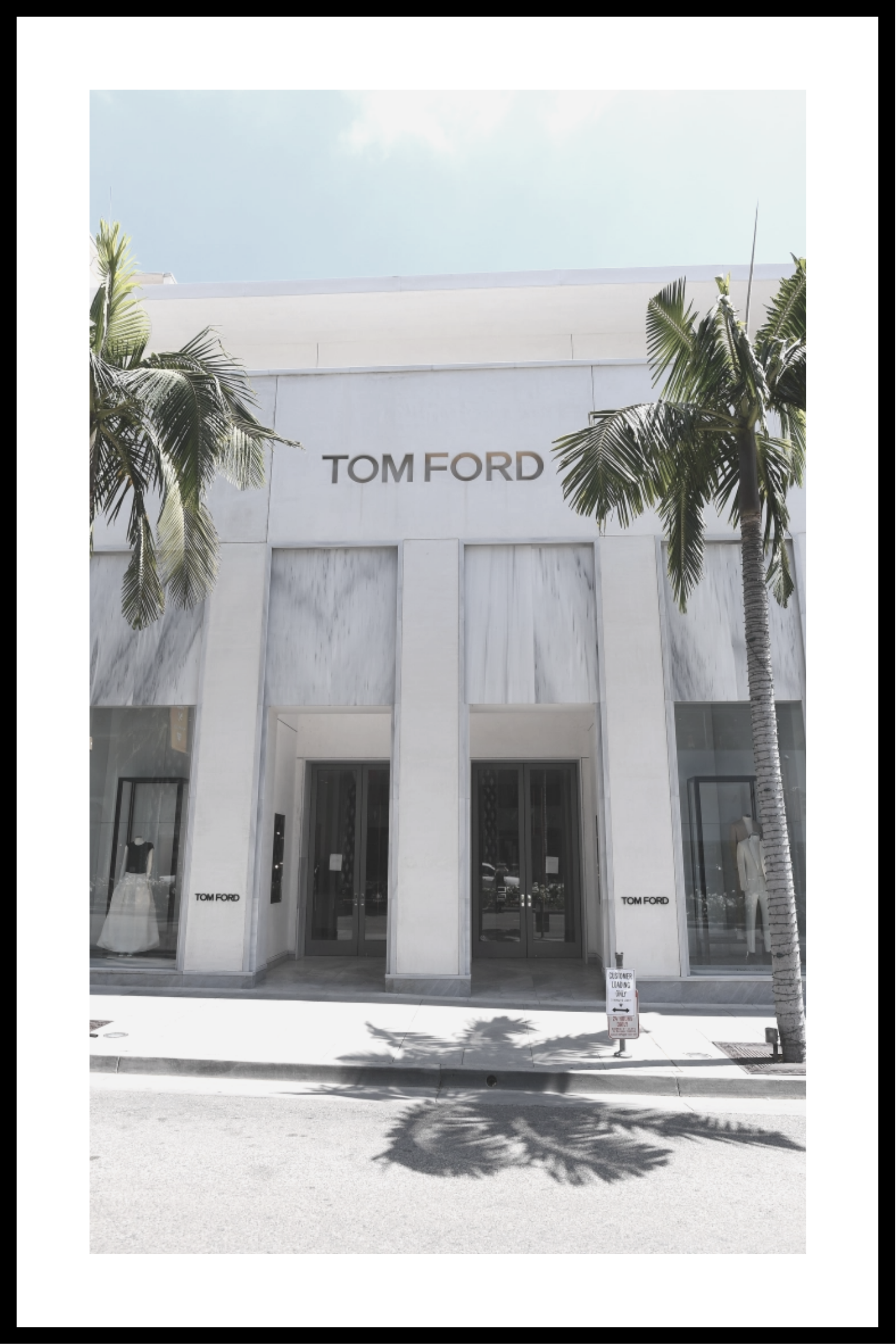 Tom Ford Beverly Hills affisch