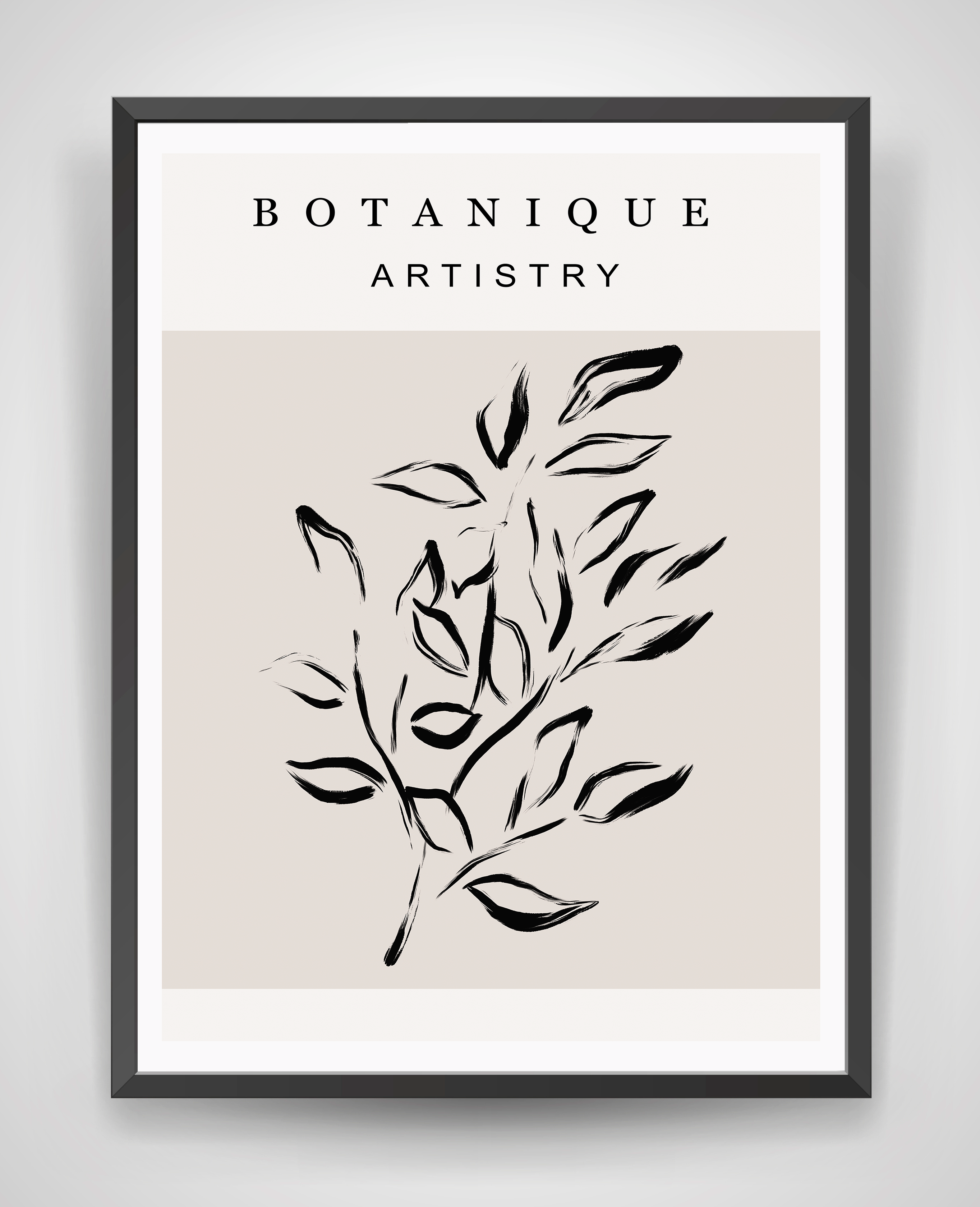 Botanisk affisch