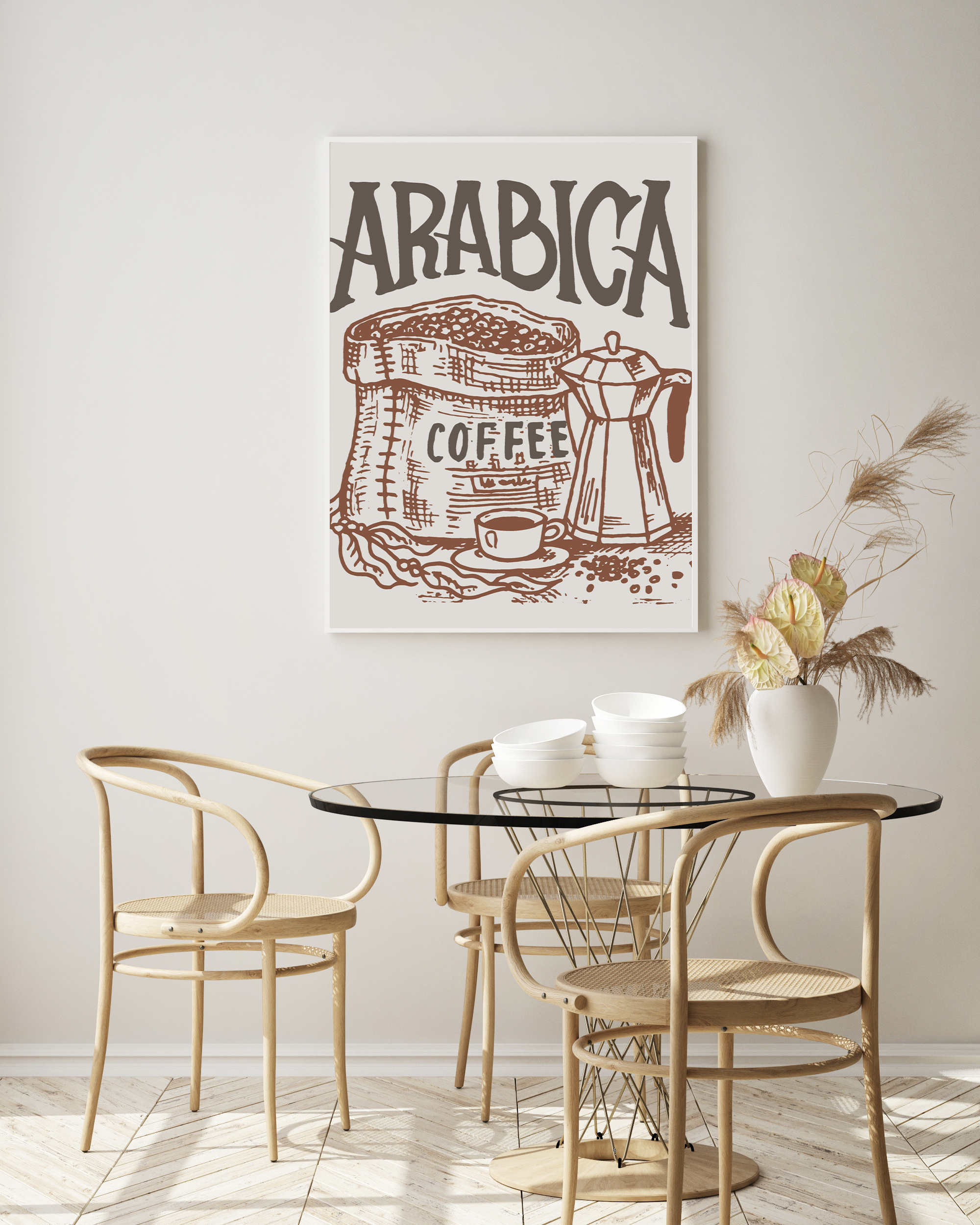 Arabica affisch 