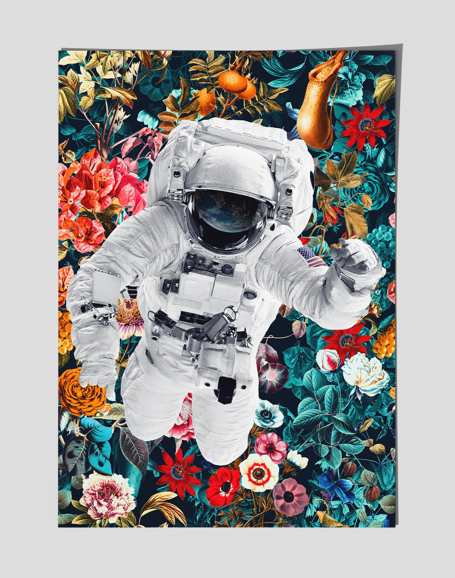 Premium affisch i rymden