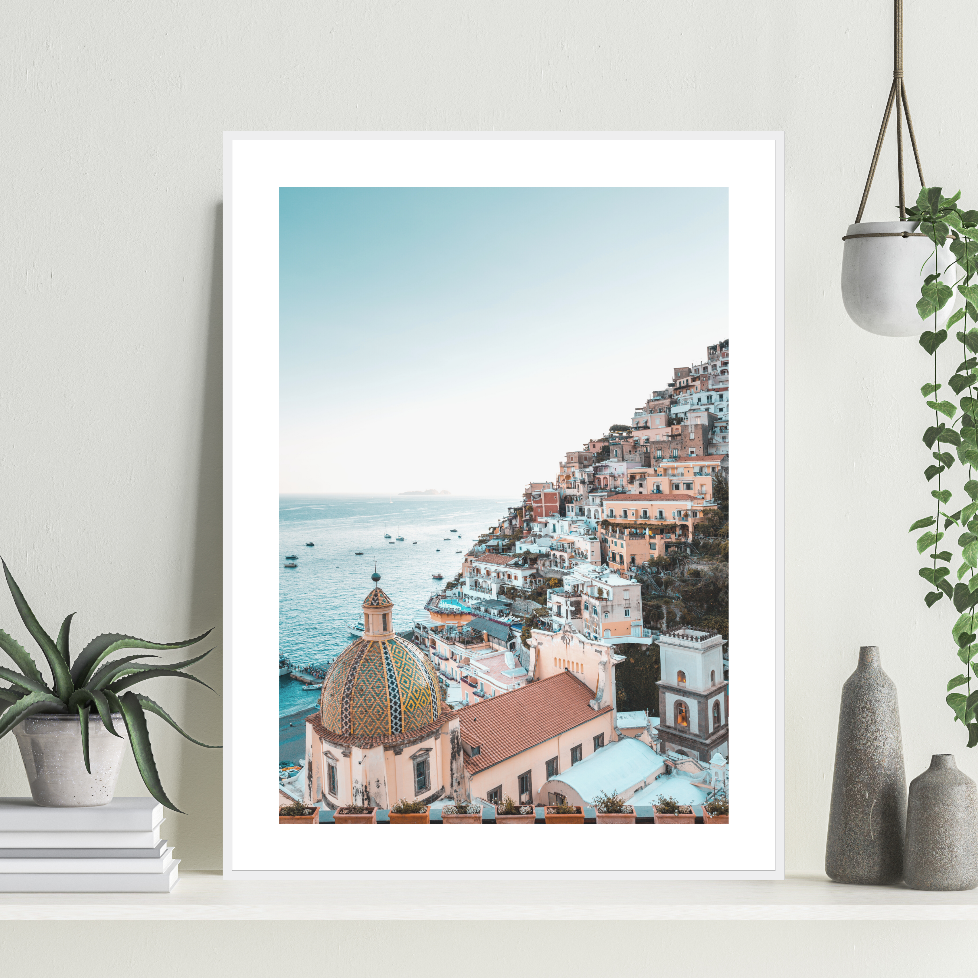 Amalfi stad affisch